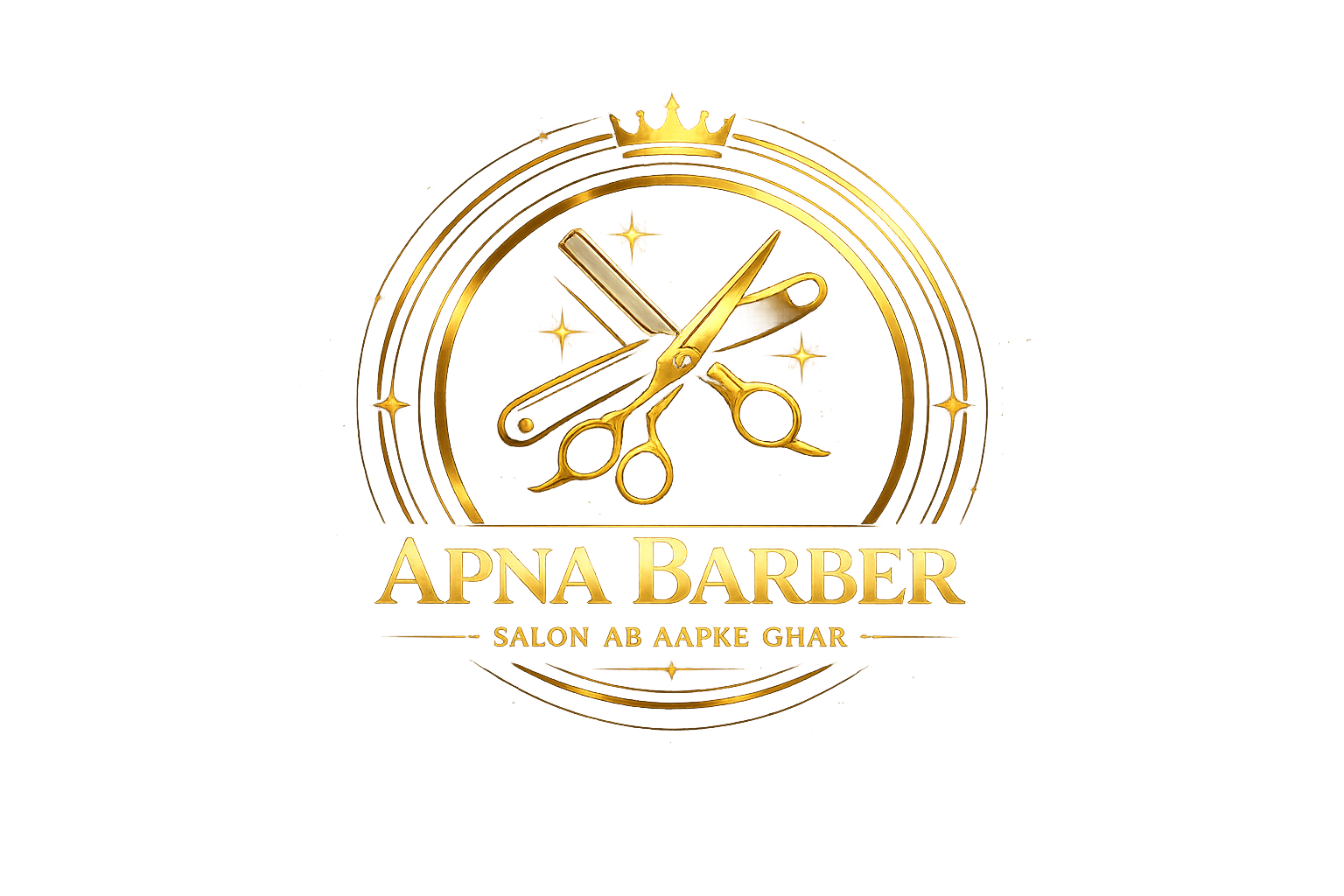 Apna Barber Logo